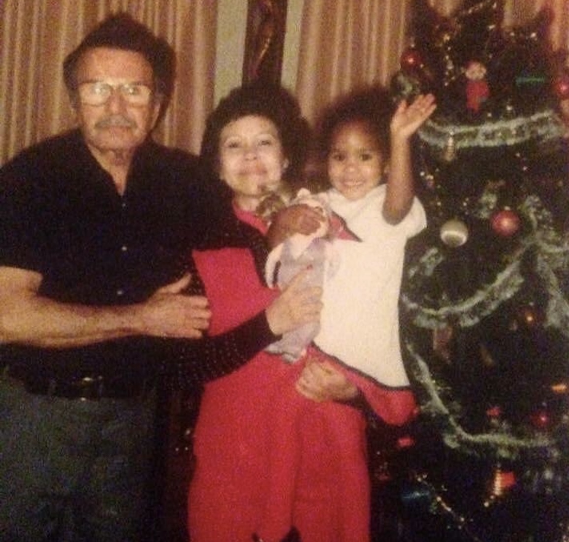 Soul Life Travel founder celebrating Noche Buena as a child