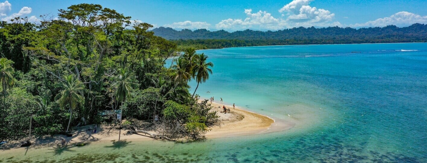 clear water touching coastline 