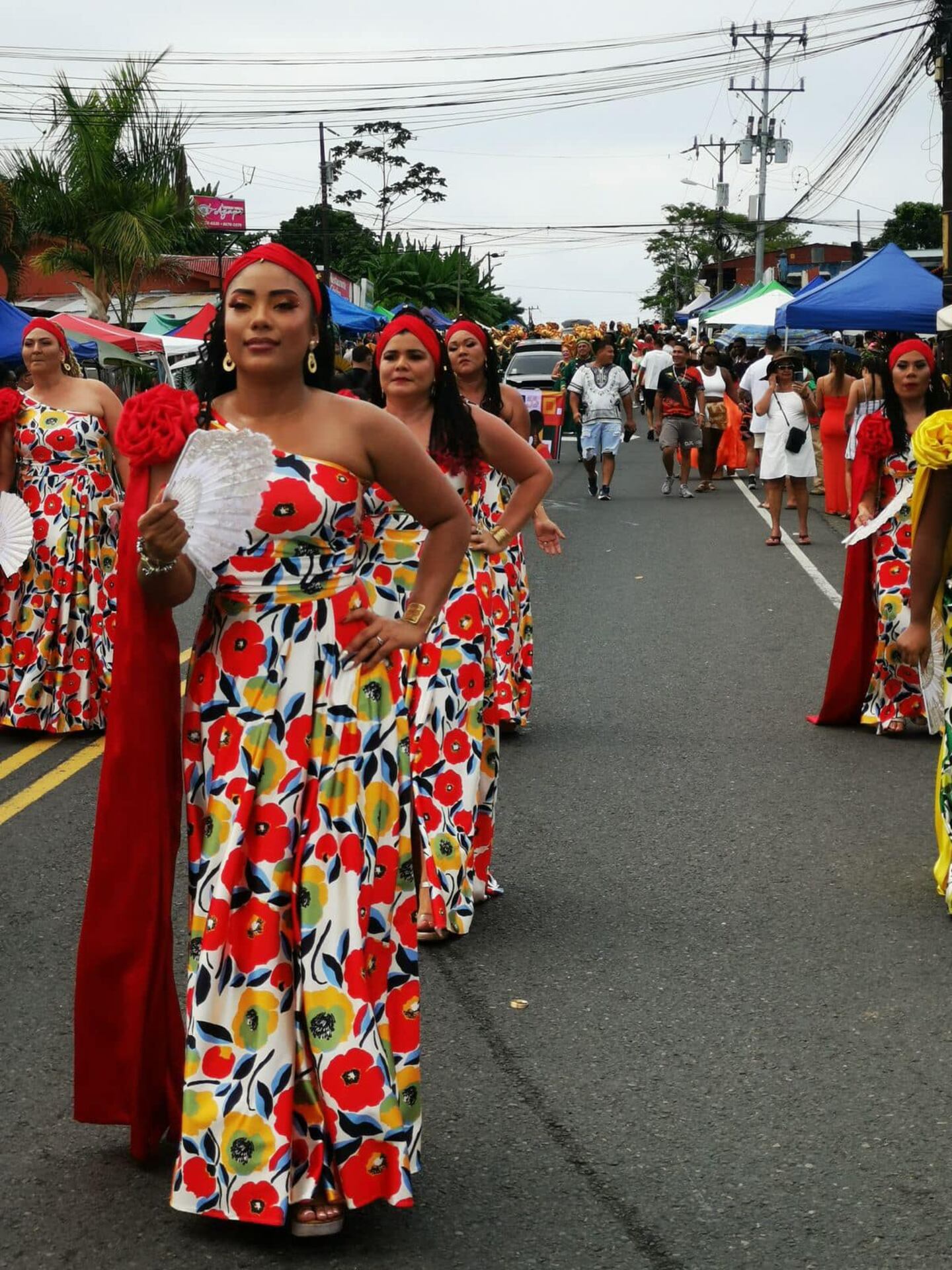 Afro-Caribbean culture in Limón Costa Rica during the Grand Parade